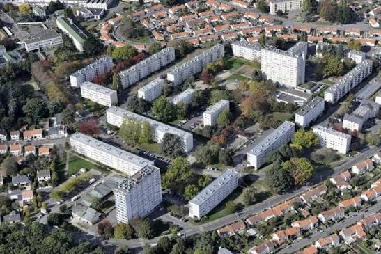 Vue de Boissière à Nantes