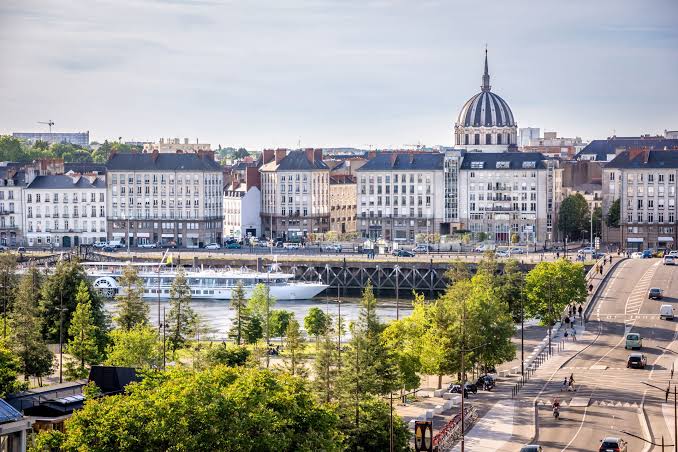 Vue de Centre-Ville à Nantes
