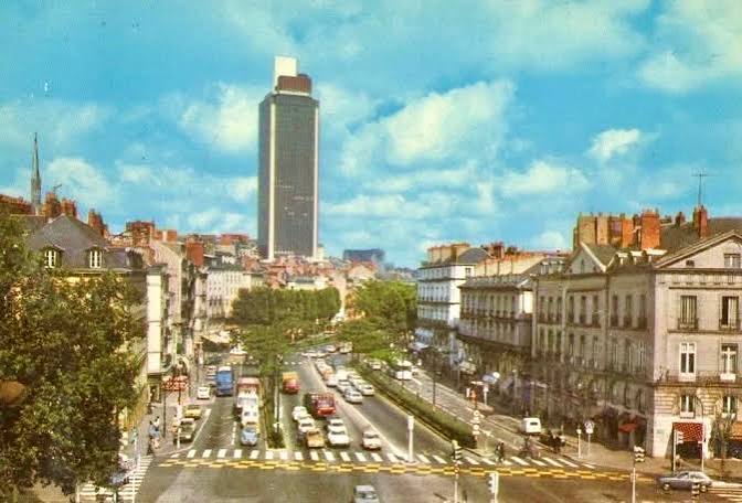 Vue de Cours des 50 Otages à Nantes