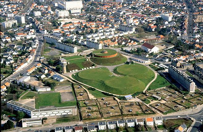 Vue de Dervallières Zola à Nantes