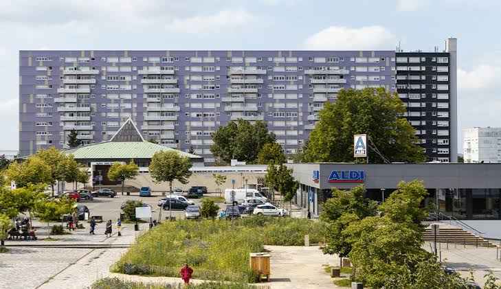 Vue de Dervallières à Nantes
