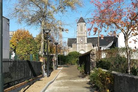 Vue de Eraudière à Nantes