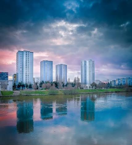 Vue de Malakoff à Nantes