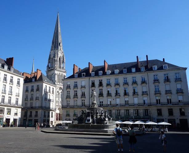 Vue de Place Royale à Nantes
