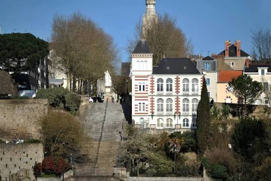 Vue de Sainte-Anne à Nantes